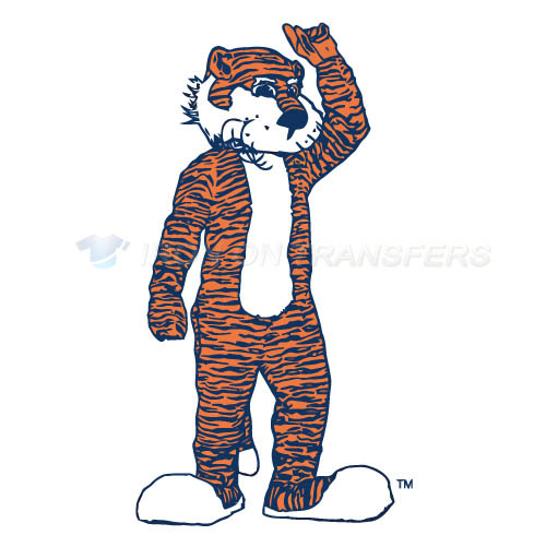 Auburn Tigers 1981 2003 Mascot Logo T-shirts Iron On Transfers N